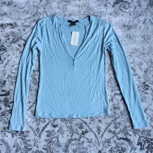 Deep V shirt